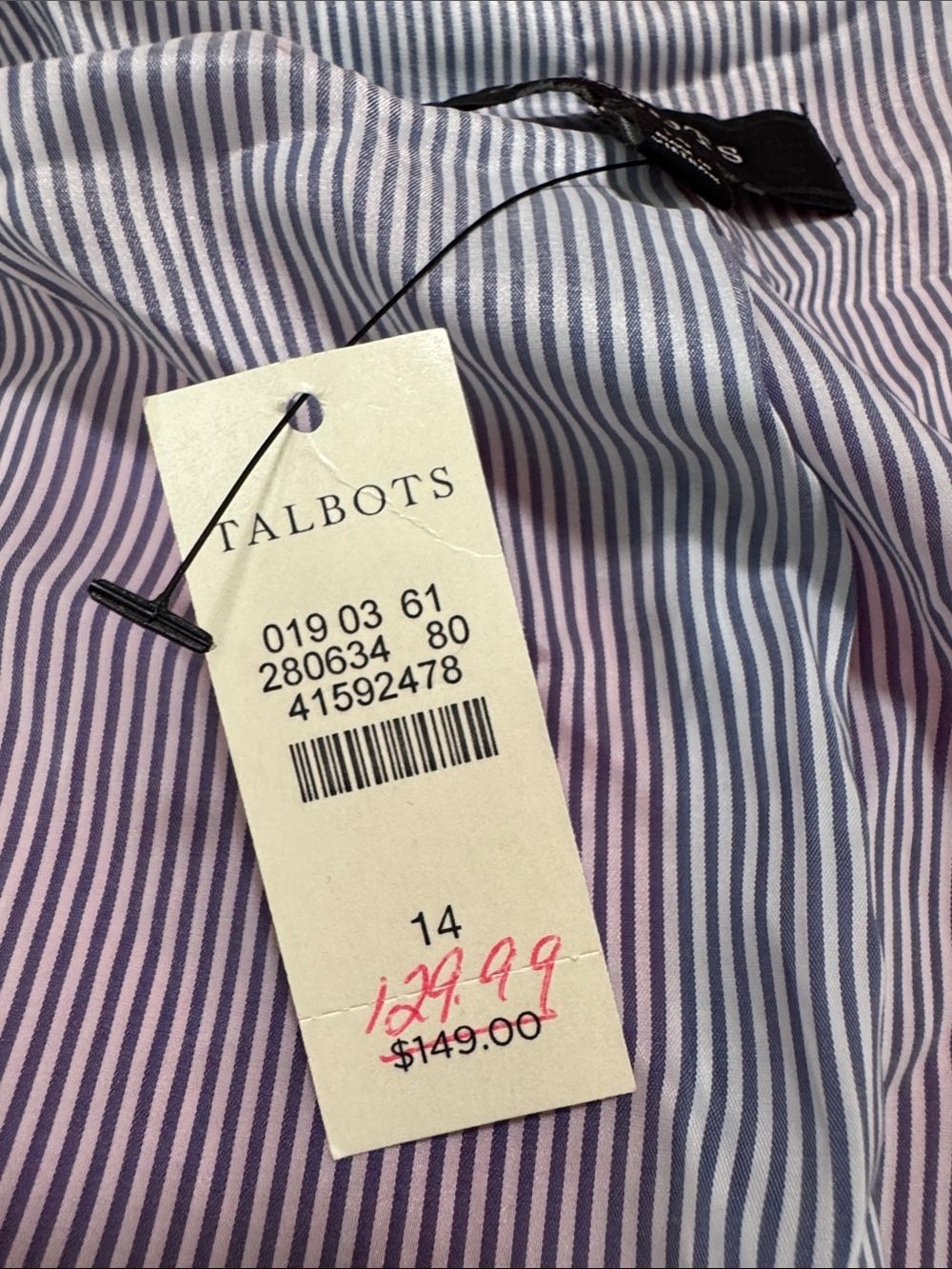 Talbots NWT Hot Pink Double-Button Blazer - Picture 6 of 8